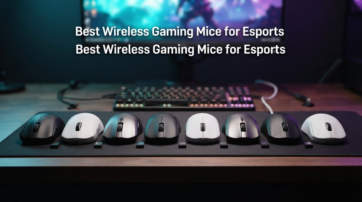 Best Wireless Gaming Mice for Esports