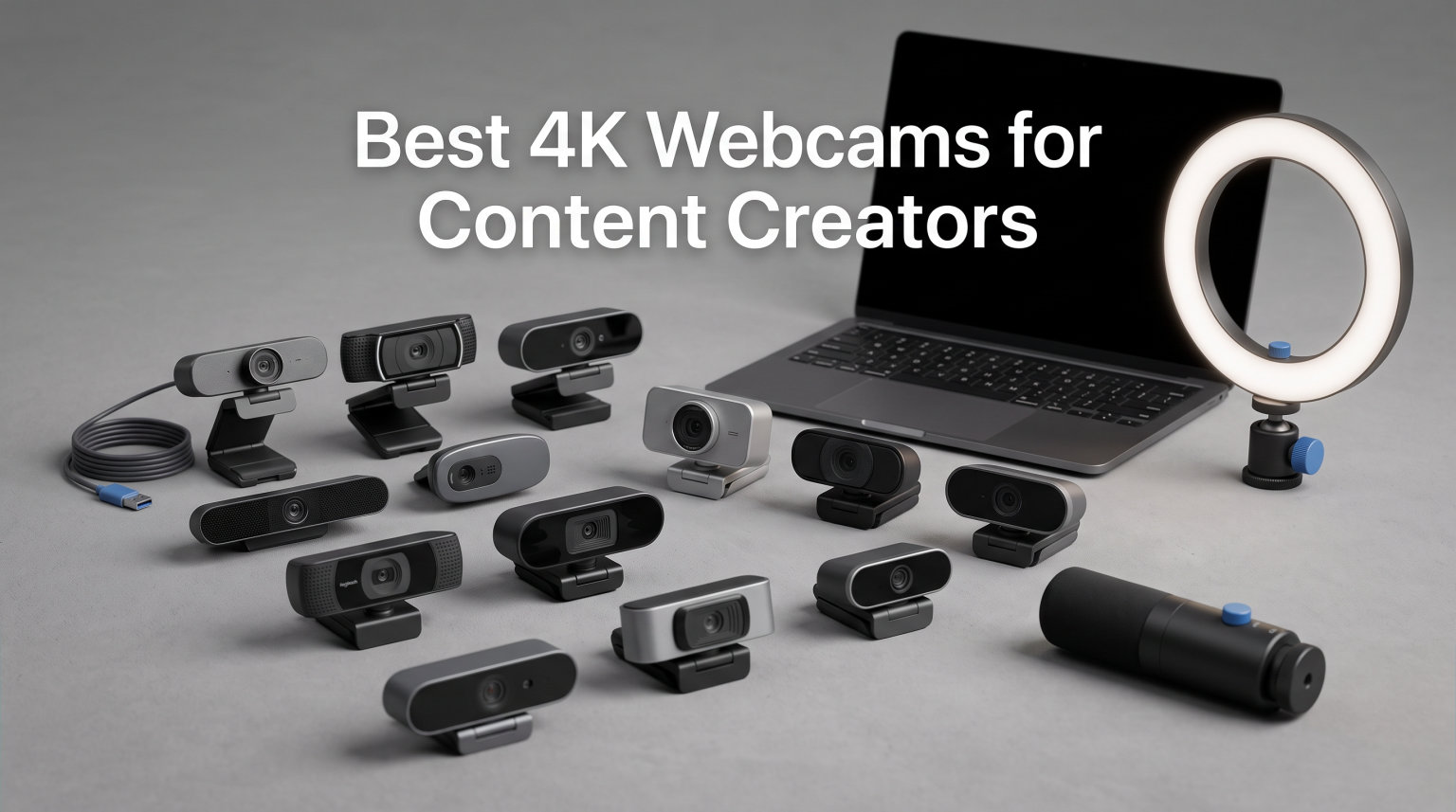 Best 4K Webcams for Content Creators