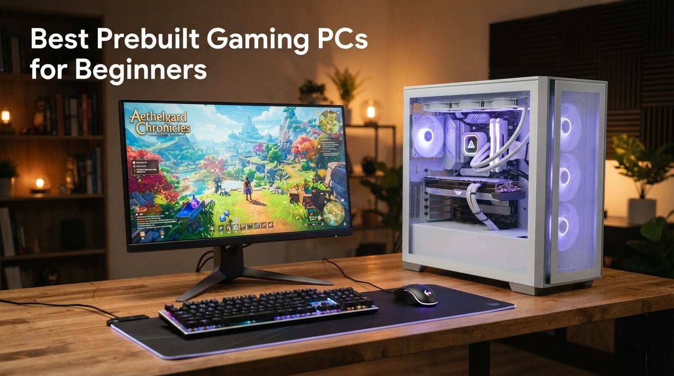 Best Prebuilt Gaming PCs for Beginners