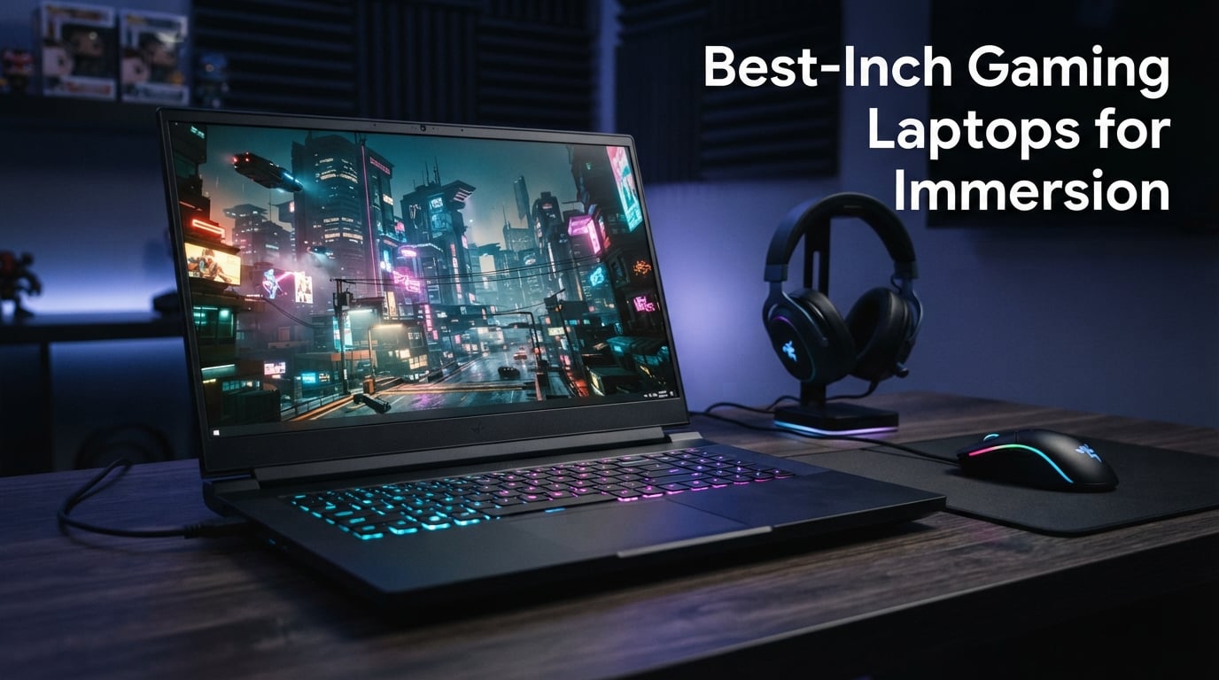 Best 17-Inch Gaming Laptops for Immersion