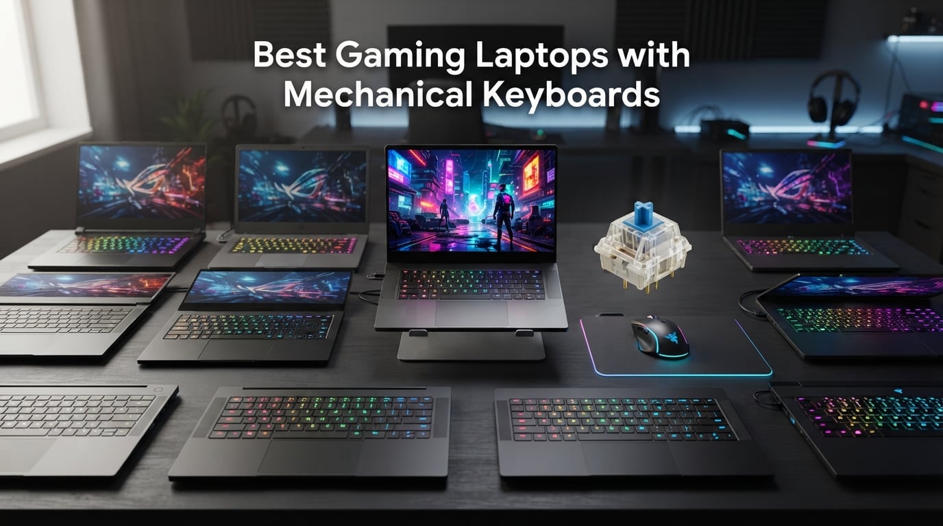 Best Gaming Laptops with Mechanical Keyboards