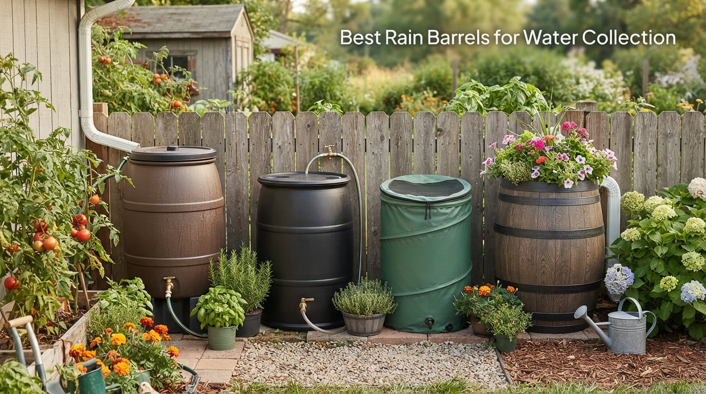 Best Rain Barrels for Water Collection