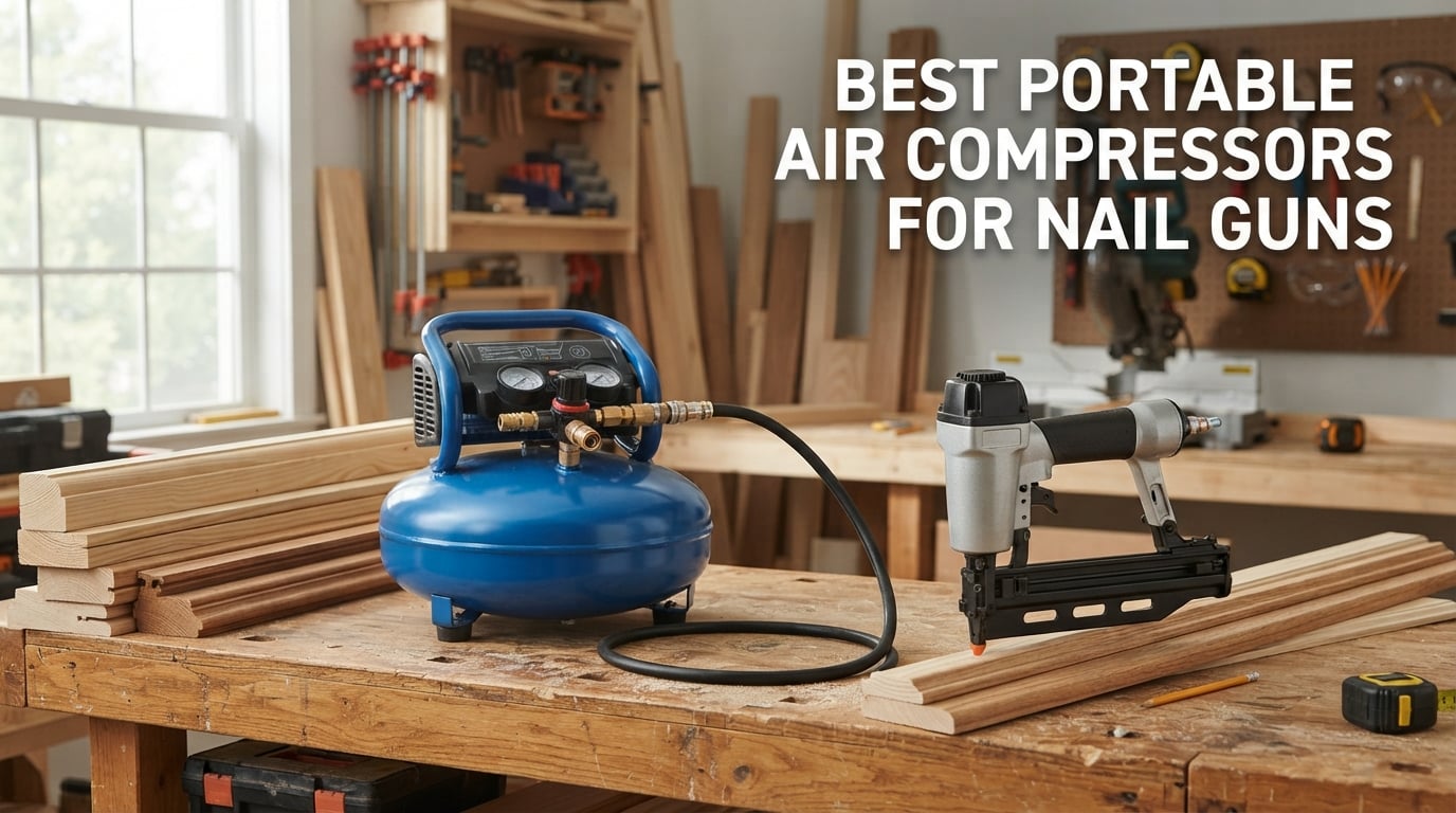 Best Portable Air Compressors for Nail Guns