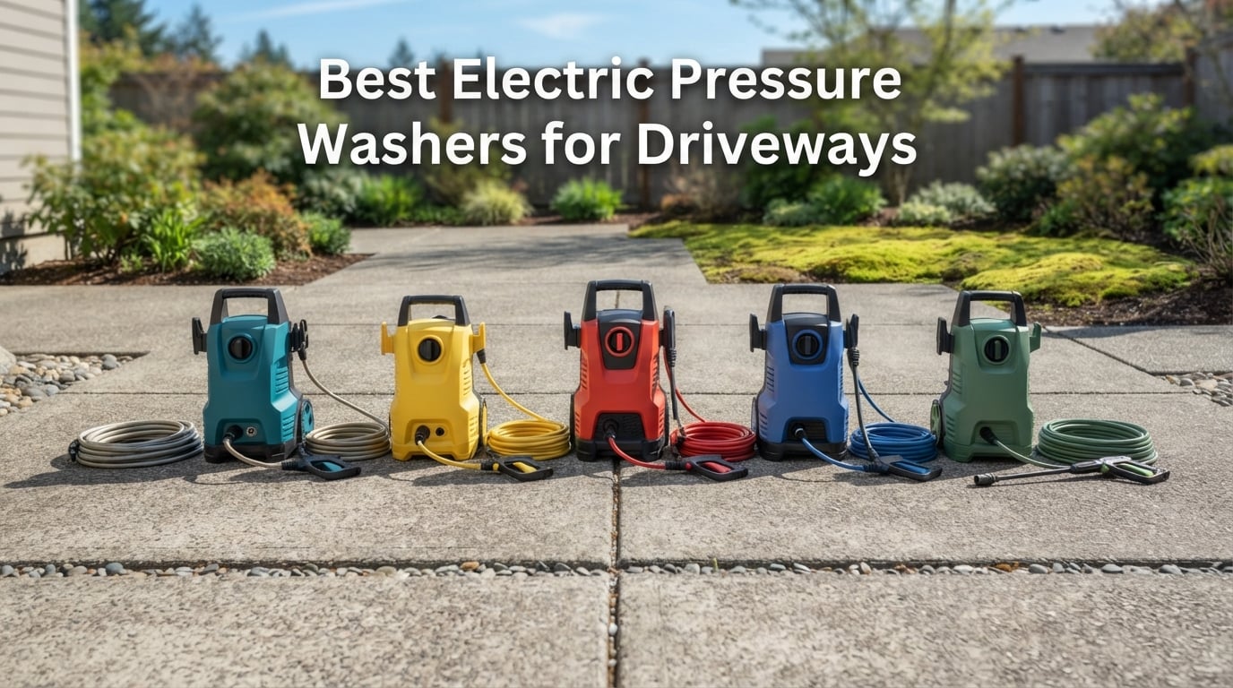 Best Electric Pressure Washers for Driveways