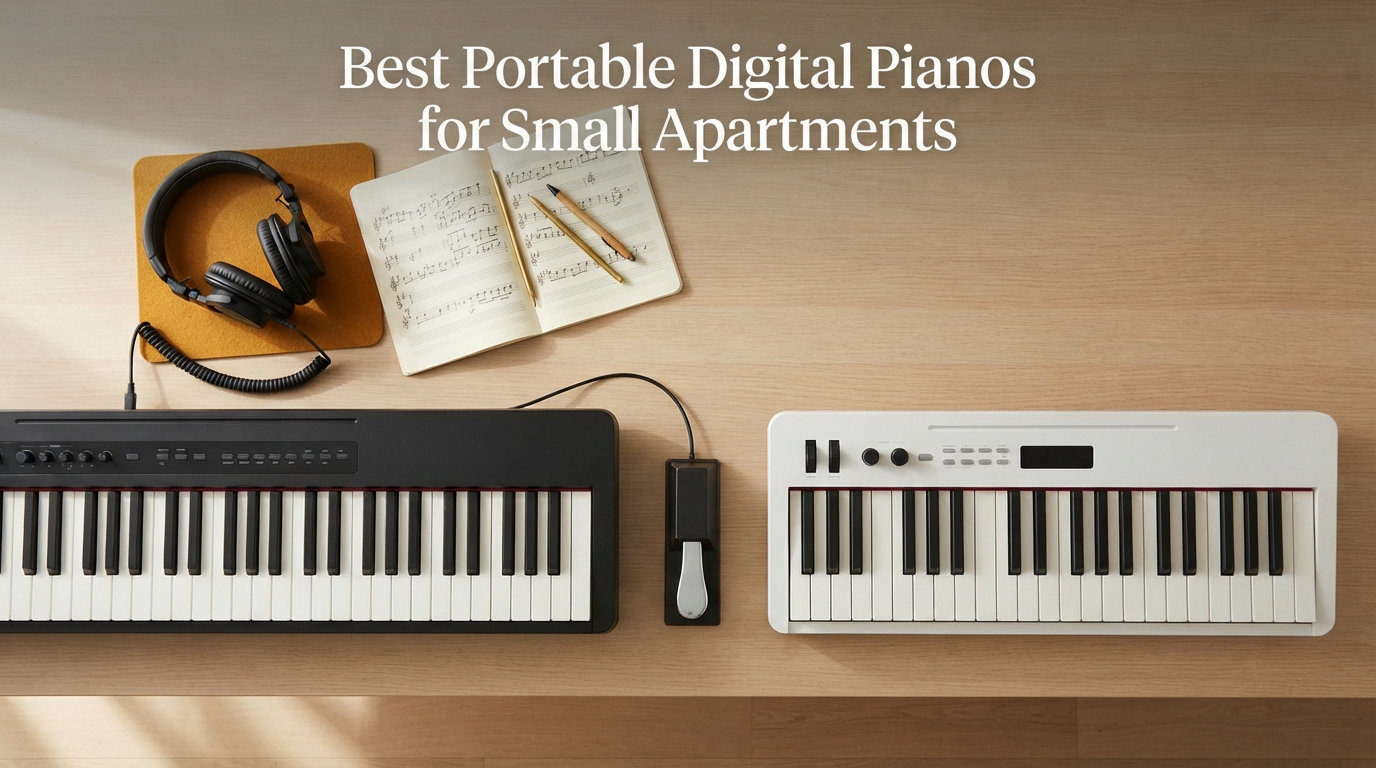 Best Portable Digital Pianos for Small Apartments