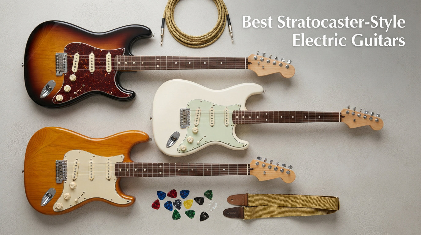 Best Stratocaster-Style Electric Guitars