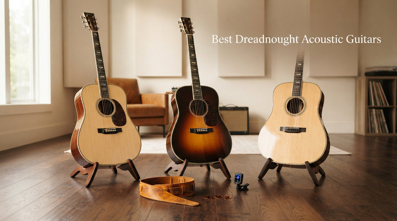 Best Dreadnought Acoustic Guitars