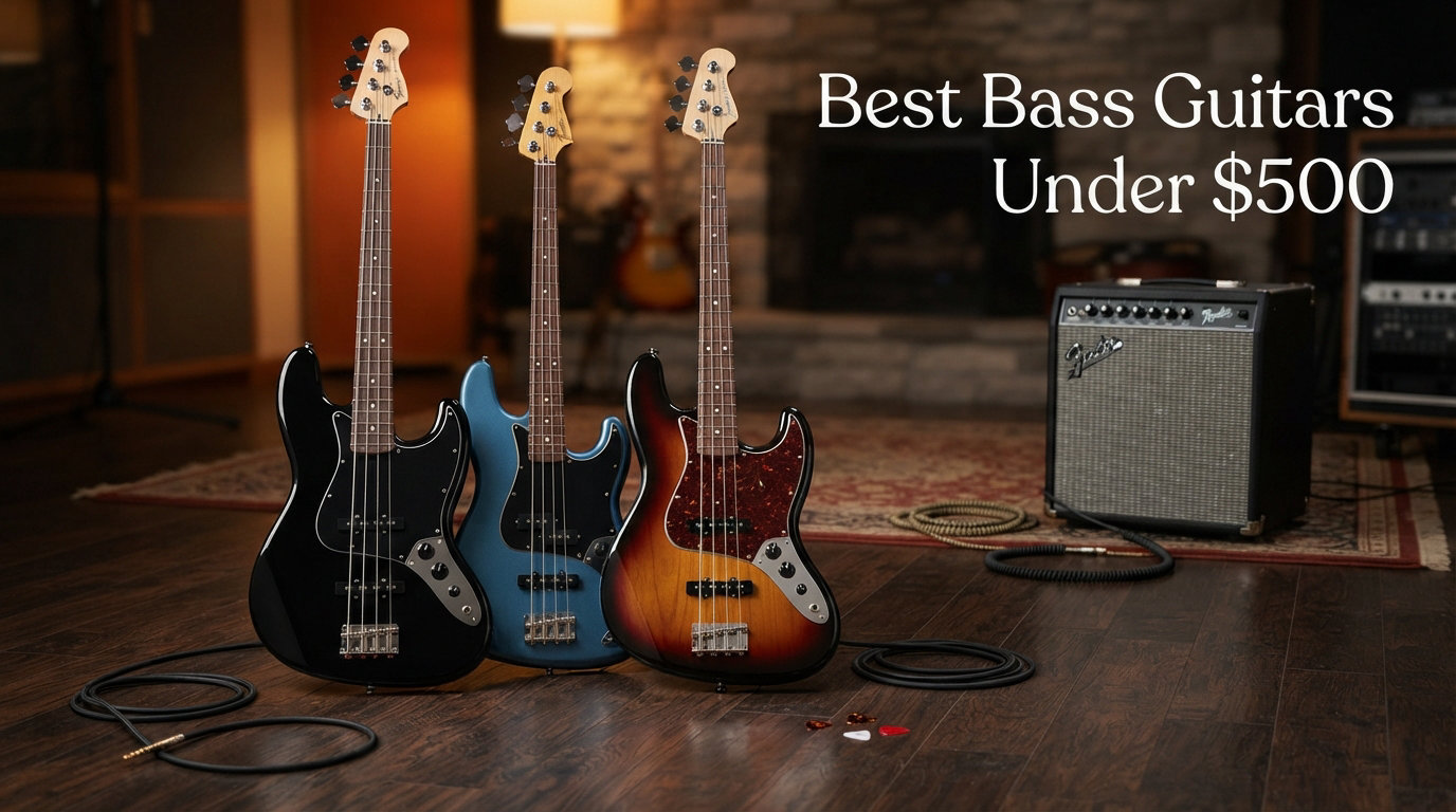 Best Bass Guitars Under $500