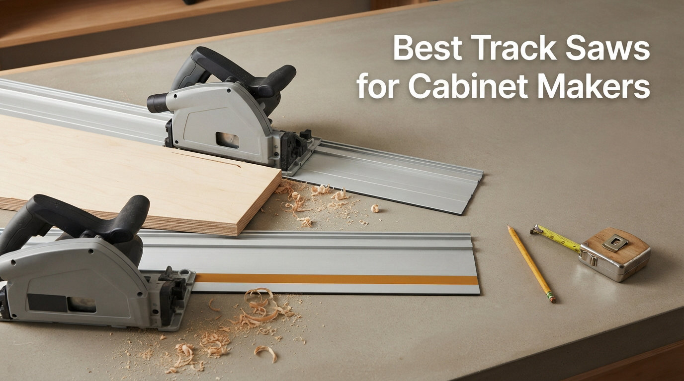 Best Track Saws for Cabinet Makers