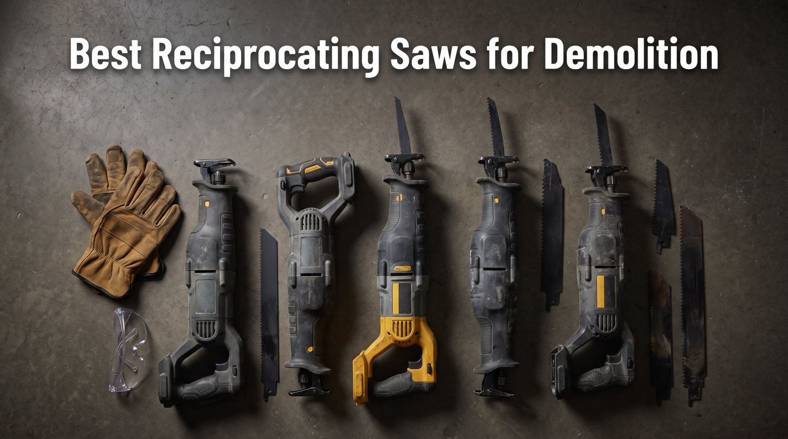 Best Reciprocating Saws for Demolition