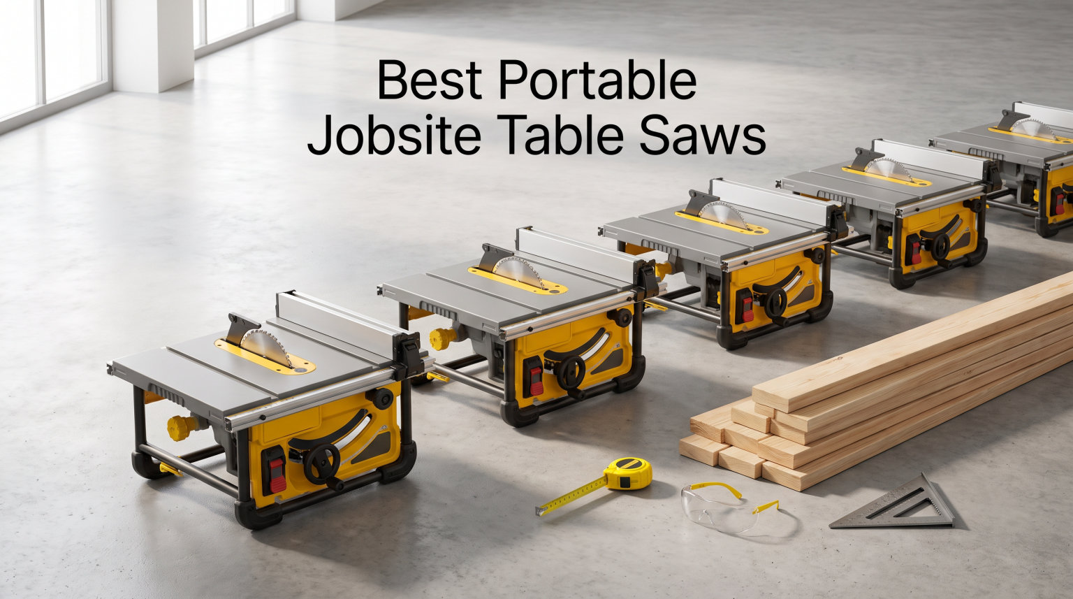 Best Portable Jobsite Table Saws