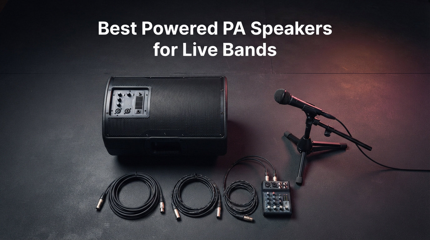 Best Powered PA Speakers for Live Bands