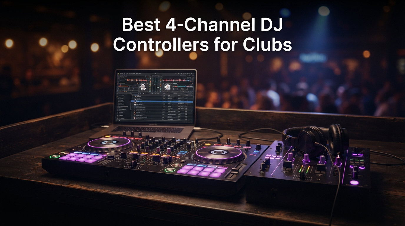 Best 4-Channel DJ Controllers for Clubs