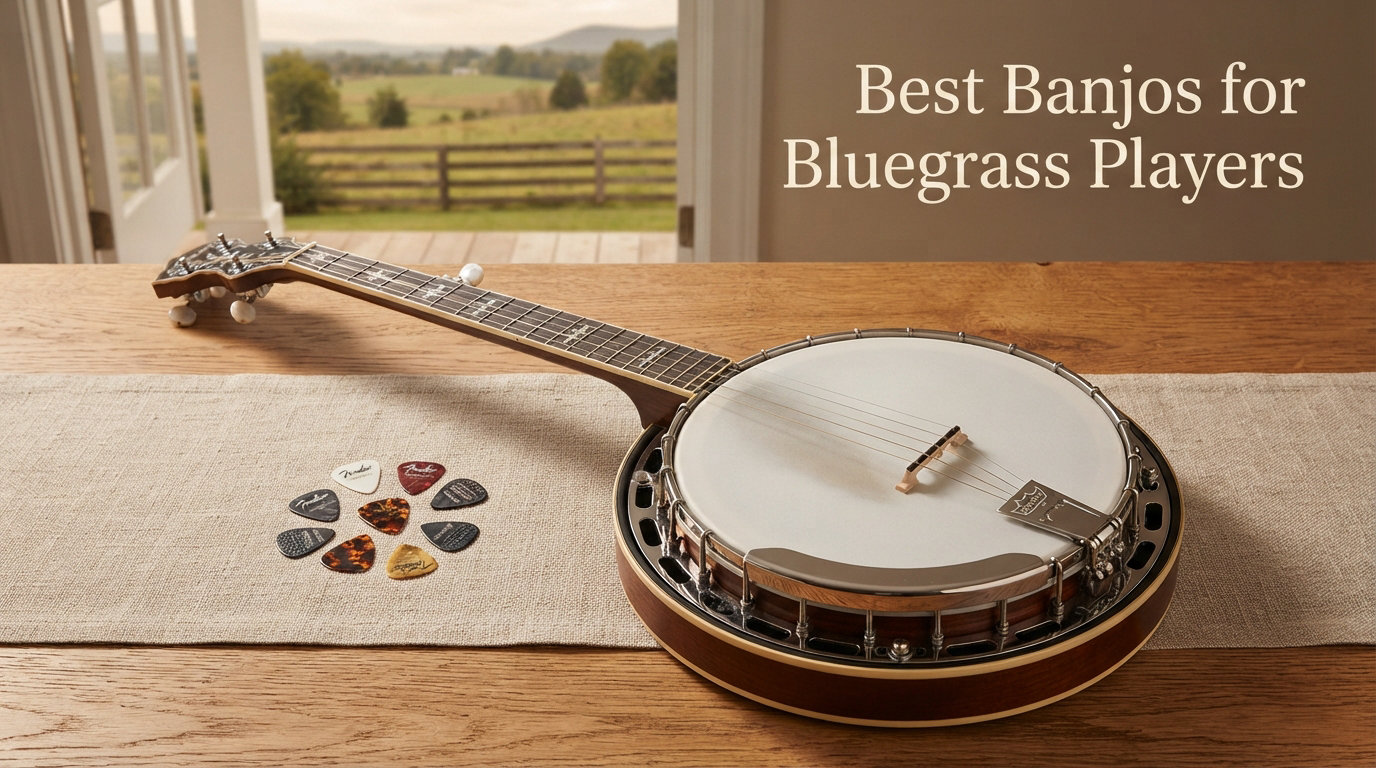Best Banjos for Bluegrass Players