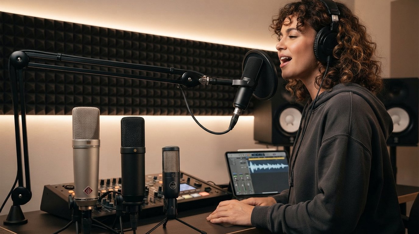 Best Condenser Microphones for Vocals