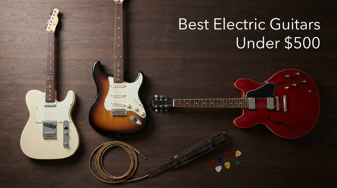 Best Electric Guitars Under $500