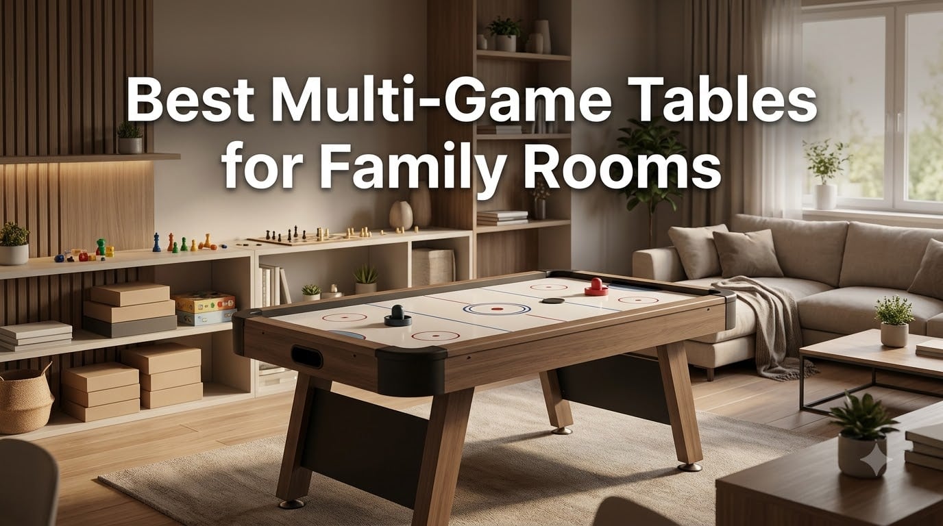 Best Multi-Game Tables for Family Rooms
