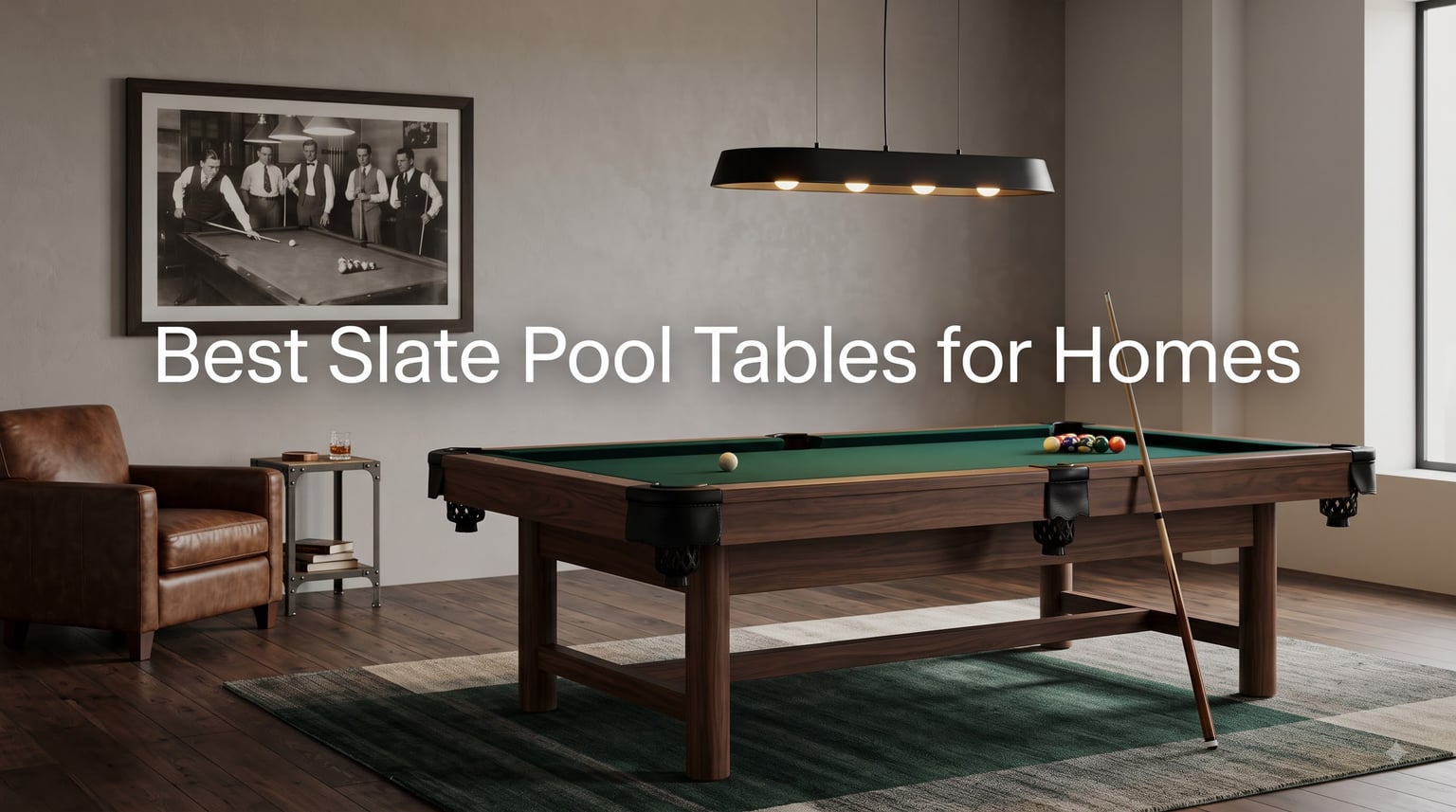 Best Slate Pool Tables for Homes