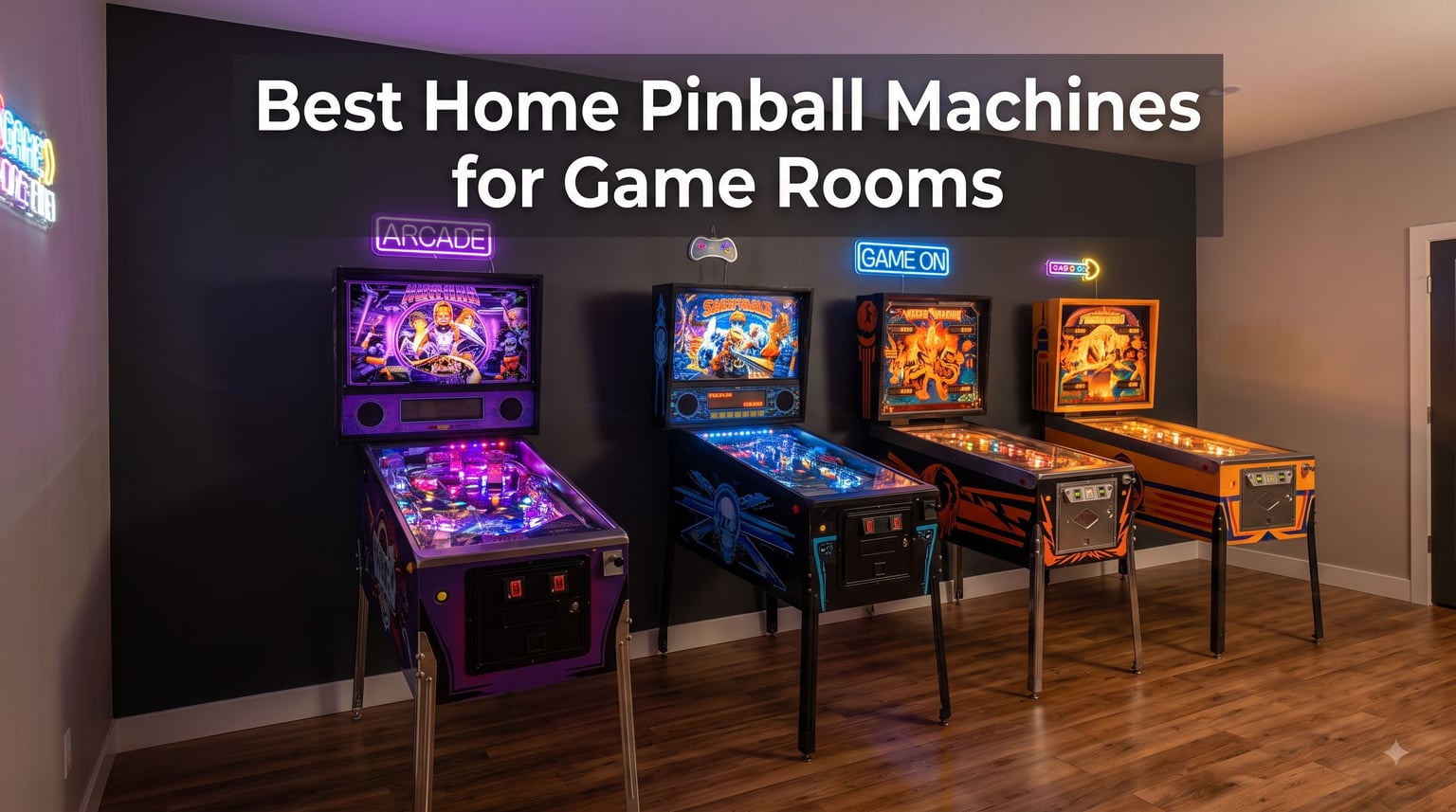 Best Home Pinball Machines for Game Rooms