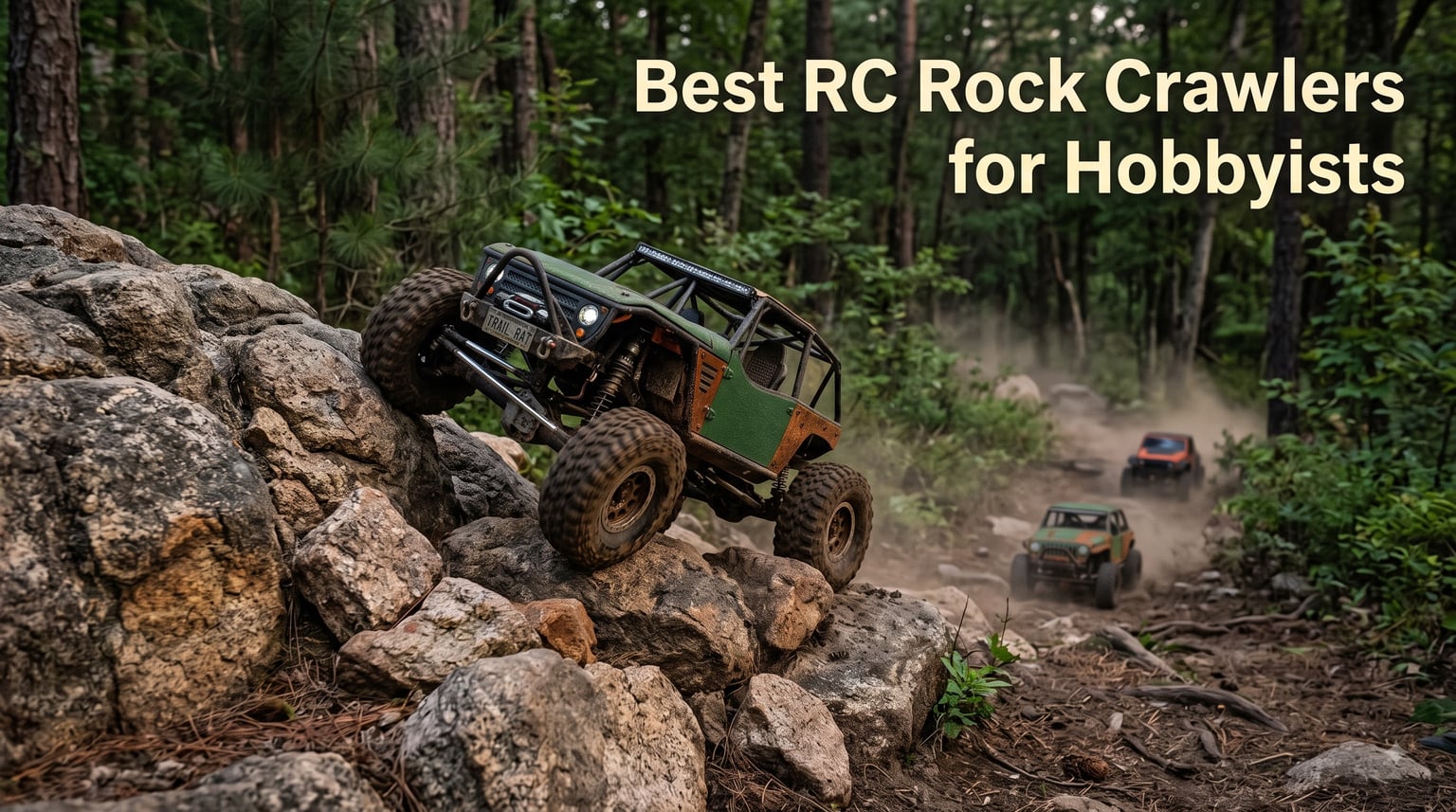 Best RC Rock Crawlers for Hobbyists