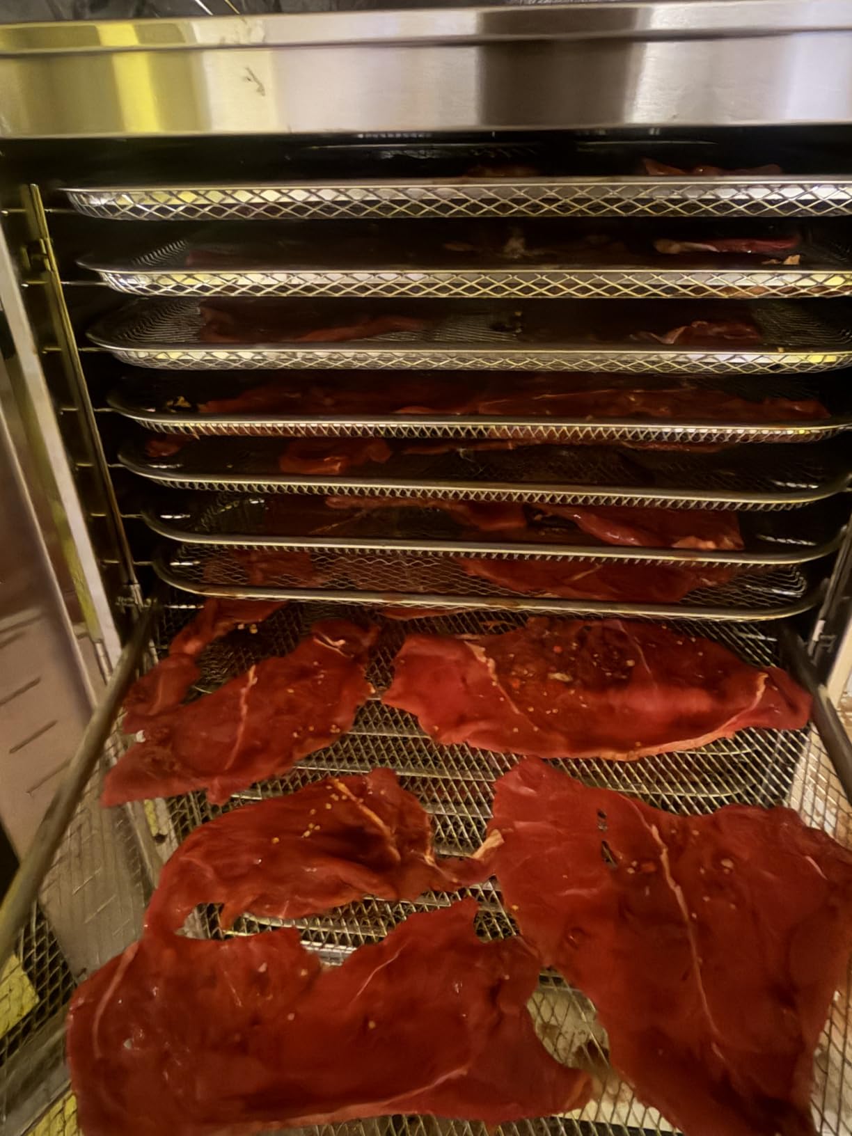 Cercker Commercial Food-Dehydrator Machine 16 Trays 27.28ft² Large Food Dryer 1500W customer photo 2