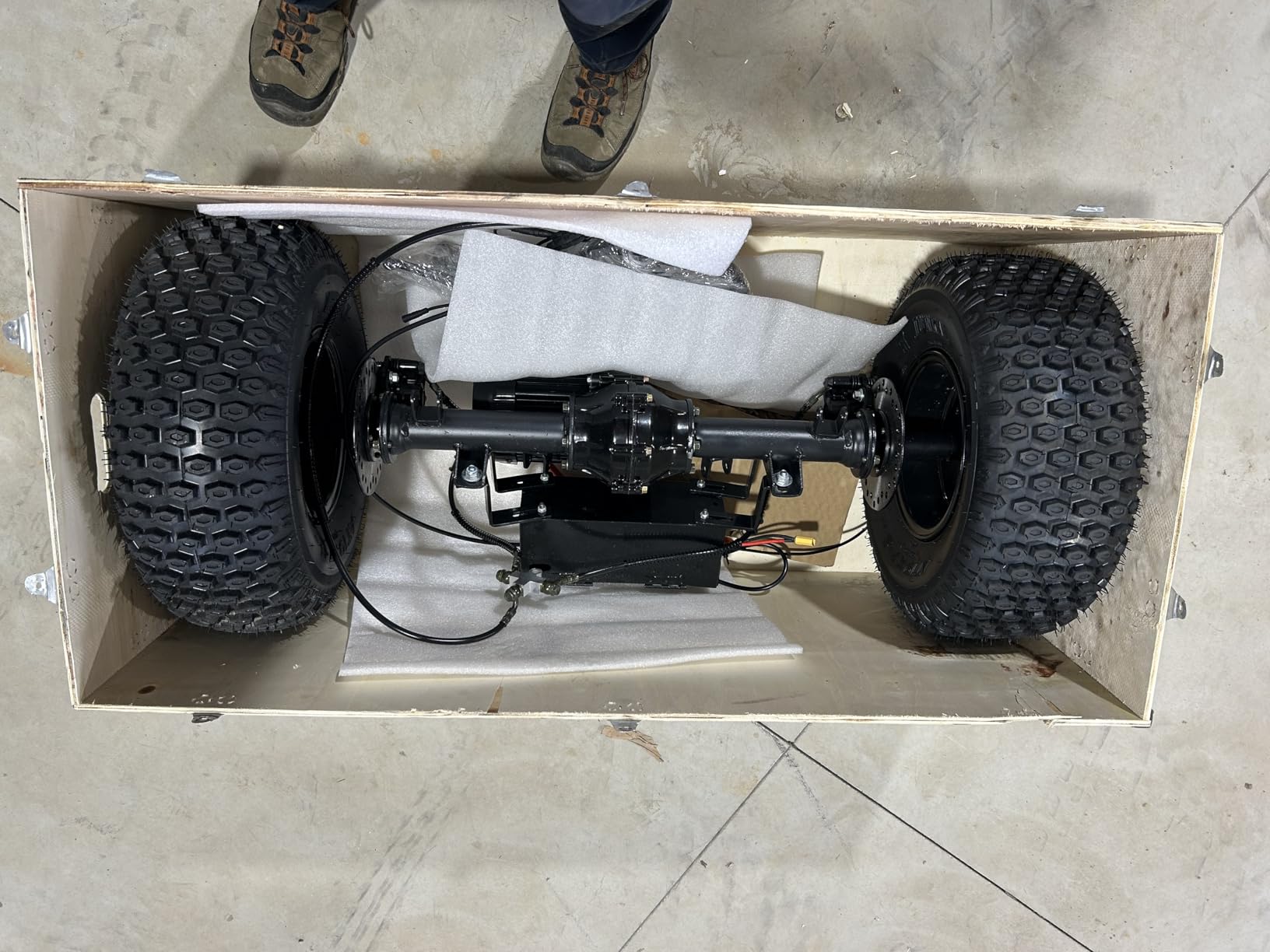48V 20Ah Electric Off-Road Go Kart for Adults & Teens (Red) customer photo 1