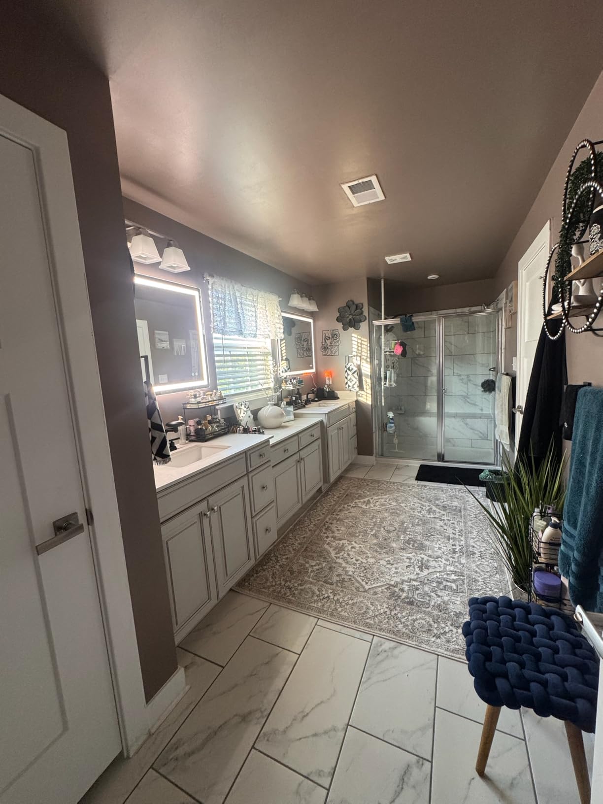 LED Bathroom Mirror with Lights, 30