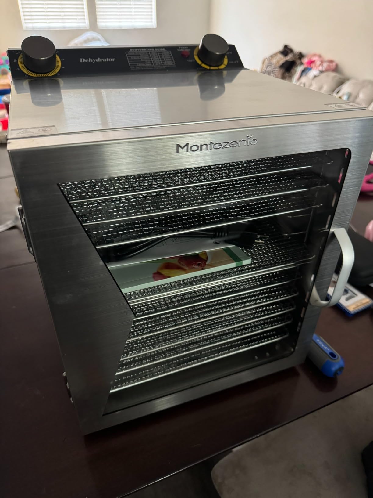 Commercial Large 12 Trays Food Dehydrator Machine, 11.6ft² 1100W | Stainless Steel, 86-194°F, 48H Timer, 5 Presets, 360° Airflow, Quiet Food Dryer for Jerky, Meat, Fruit, Veggies, Beef,Herbs customer photo 2