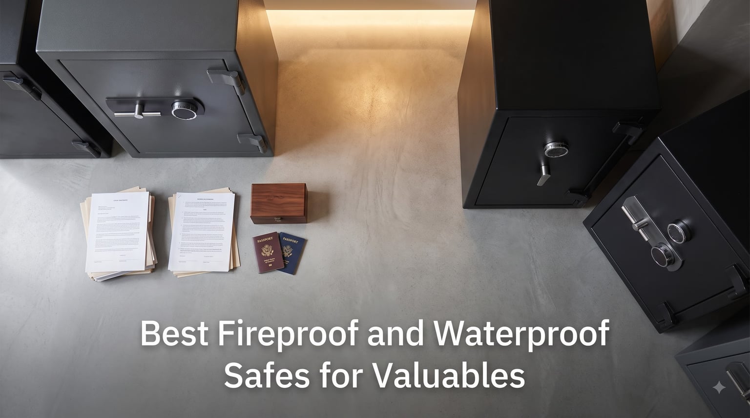 Best Fireproof and Waterproof Safes for Valuables