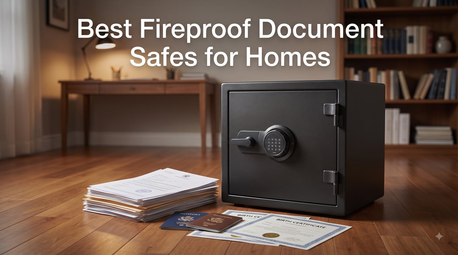 Best Fireproof Document Safes for Homes