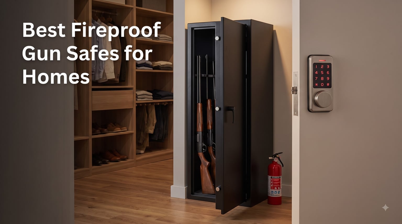 Best Fireproof Gun Safes for Homes