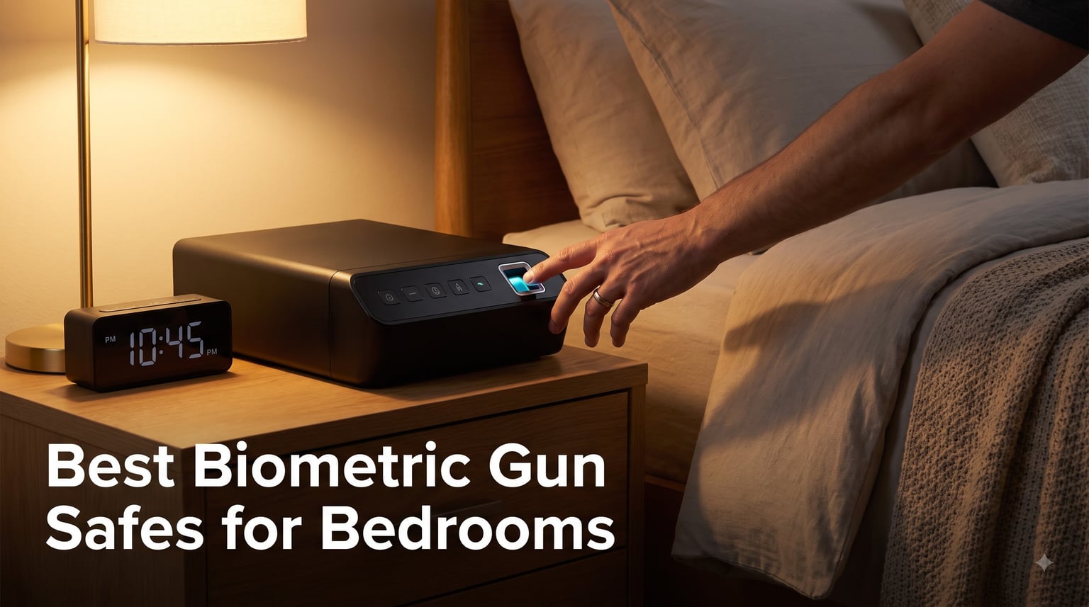 Best Biometric Gun Safes for Bedrooms