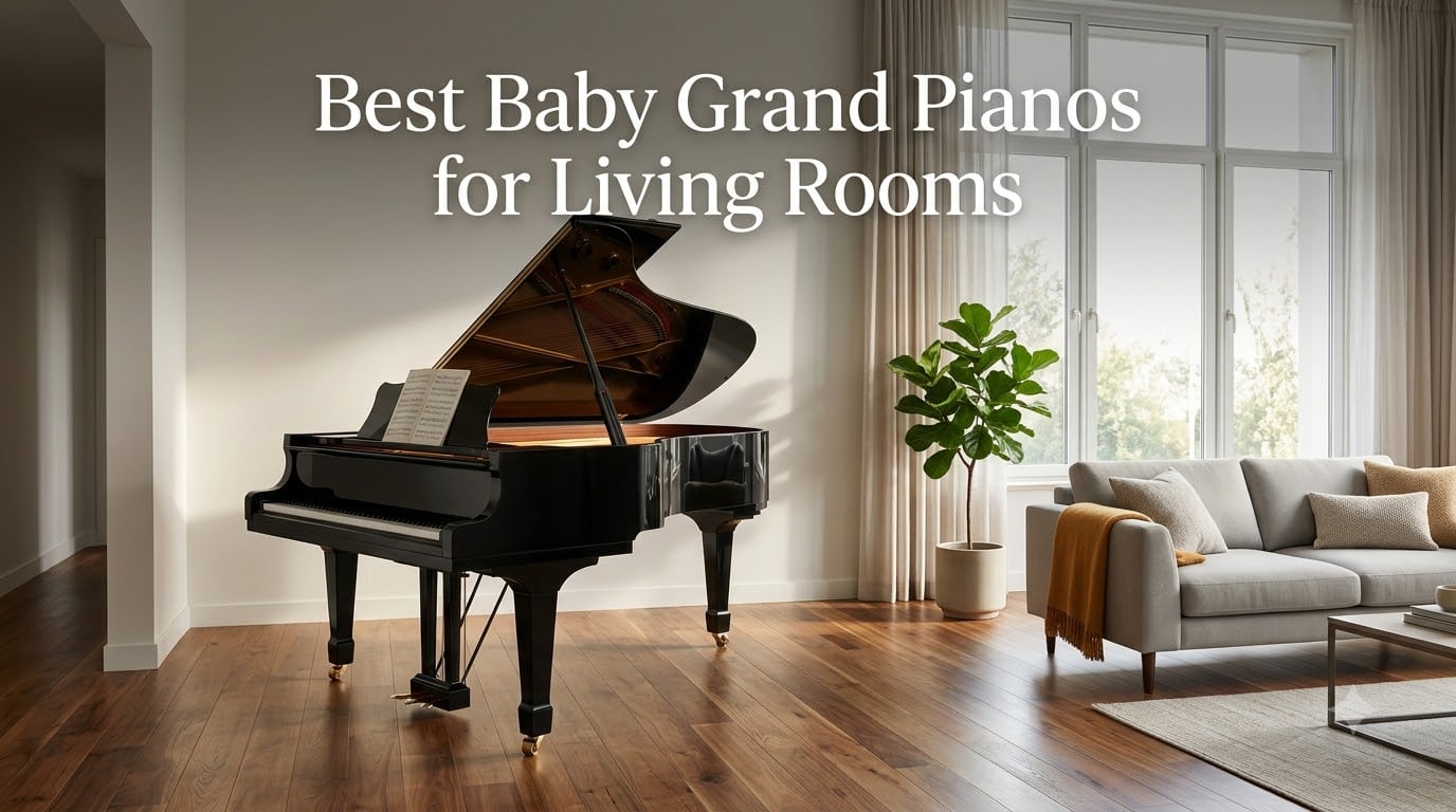 Best Baby Grand Pianos for Living Rooms
