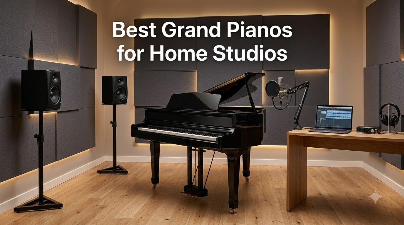 Best Grand Pianos for Home Studios