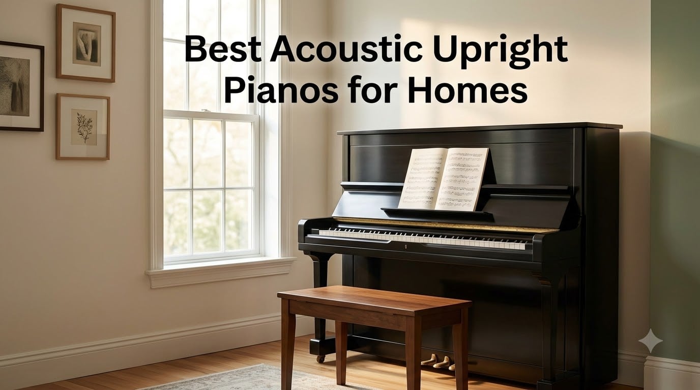 Best Acoustic Upright Pianos for Homes