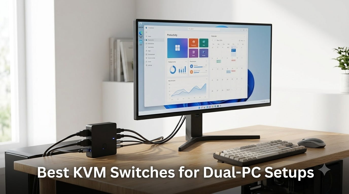 Best KVM Switches for Dual-PC Setups