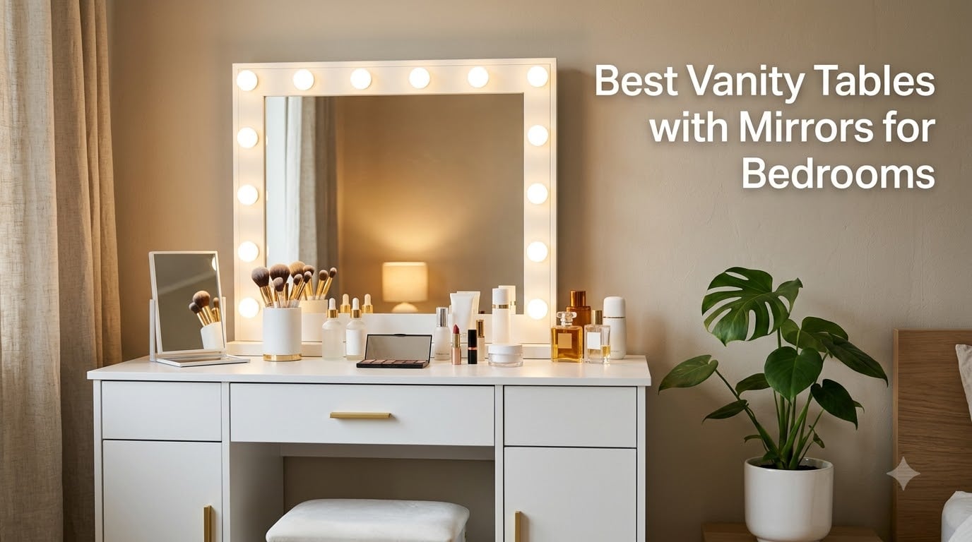 Best Vanity Tables with Mirrors for Bedrooms