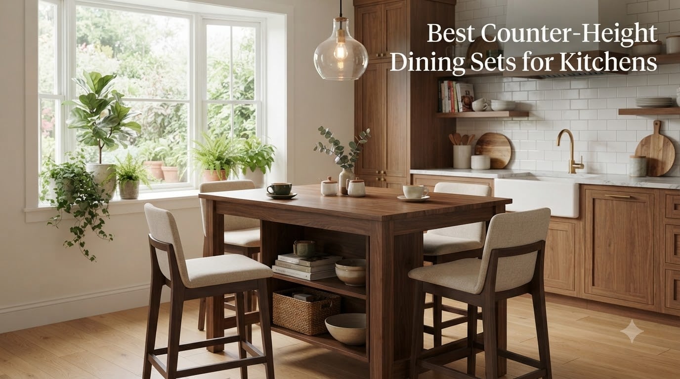 Best Counter-Height Dining Sets for Kitchens