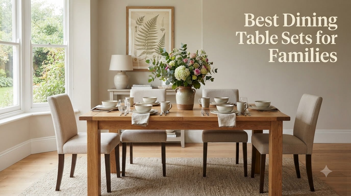 Best Dining Table Sets for Families