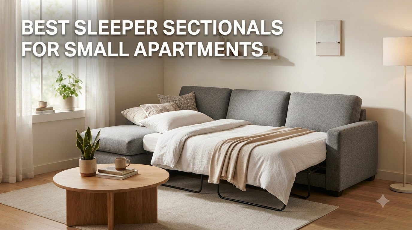 Best Sleeper Sectionals for Small Apartments