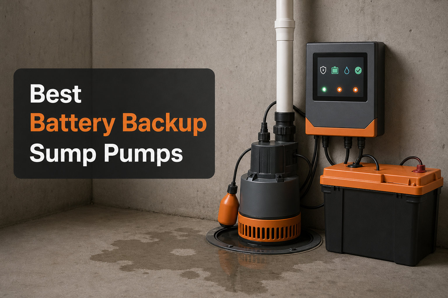 Best Battery Backup Sump Pumps