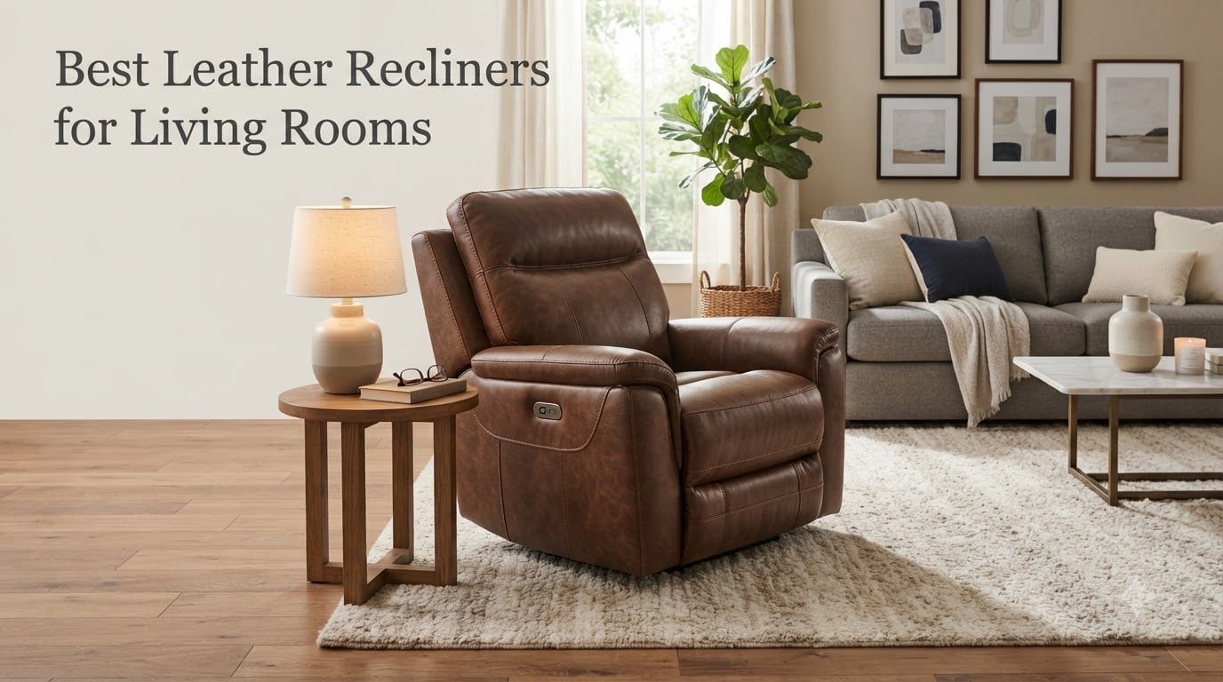 Best Leather Recliners for Living Rooms