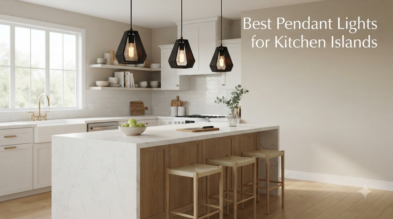 Best Pendant Lights for Kitchen Islands