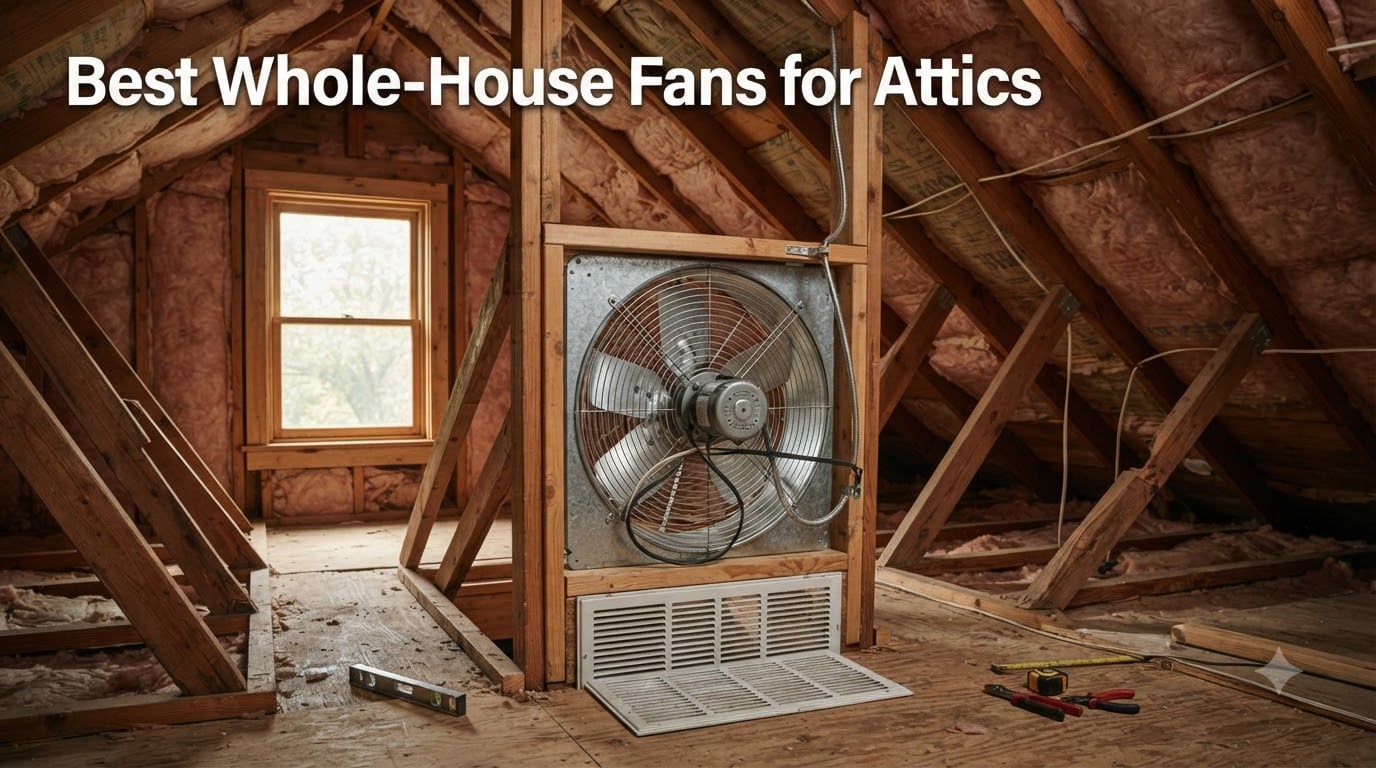 Best Whole-House Fans for Attics
