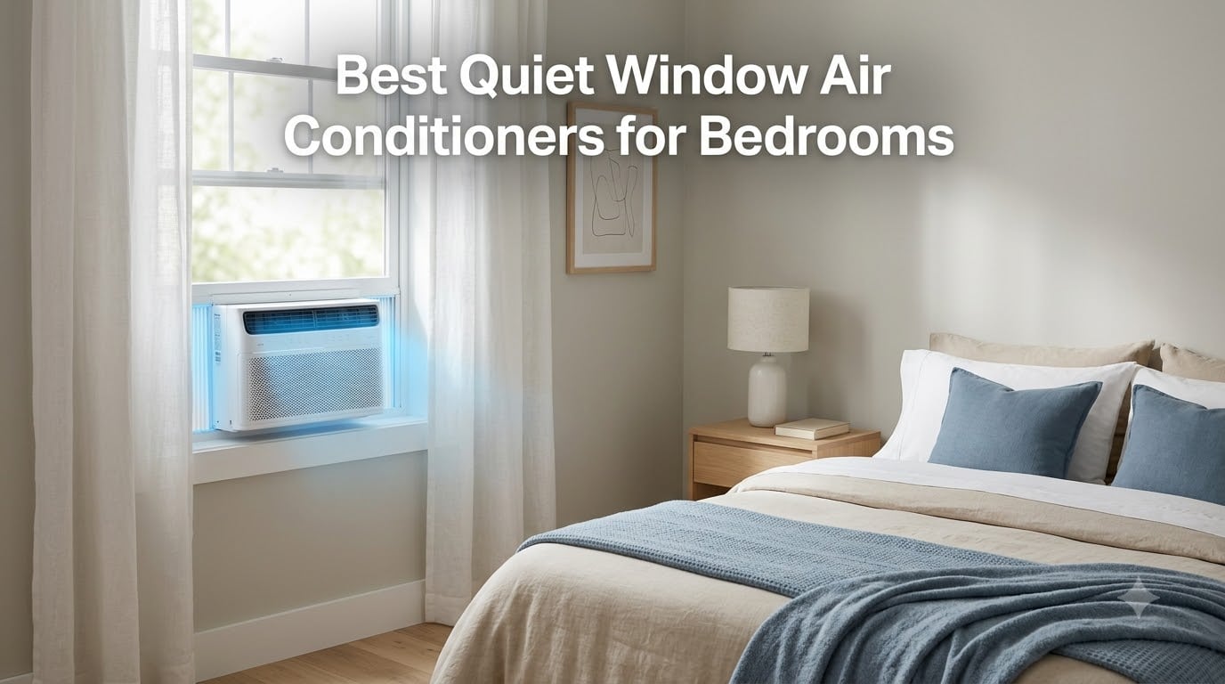 Best Quiet Window Air Conditioners for Bedrooms