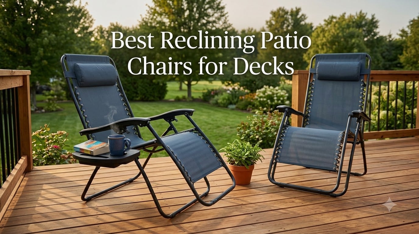 Best Reclining Patio Chairs for Decks