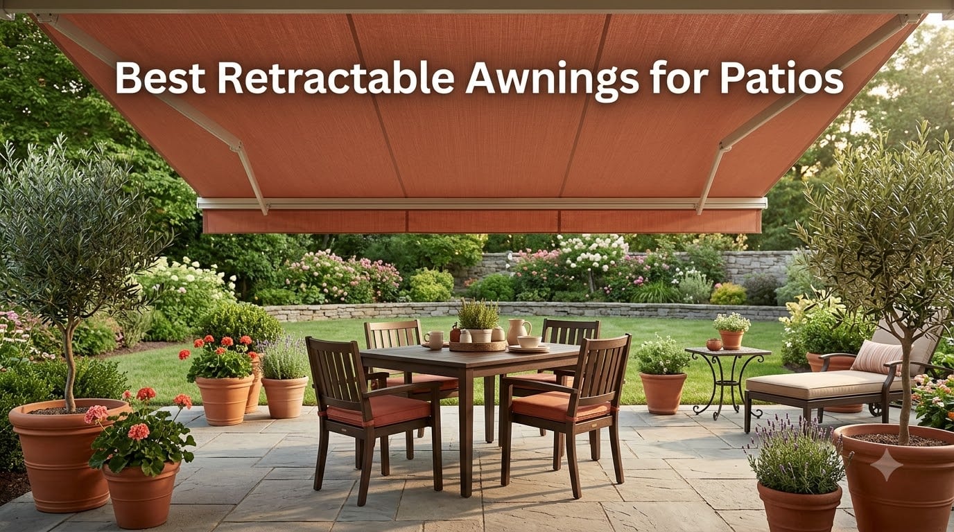 Best Retractable Awnings for Patios