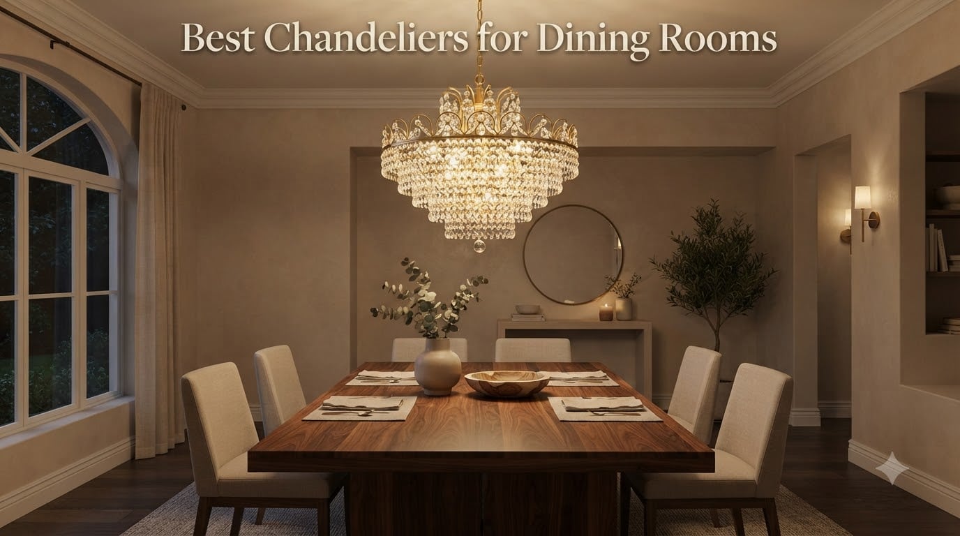 Best Chandeliers for Dining Rooms