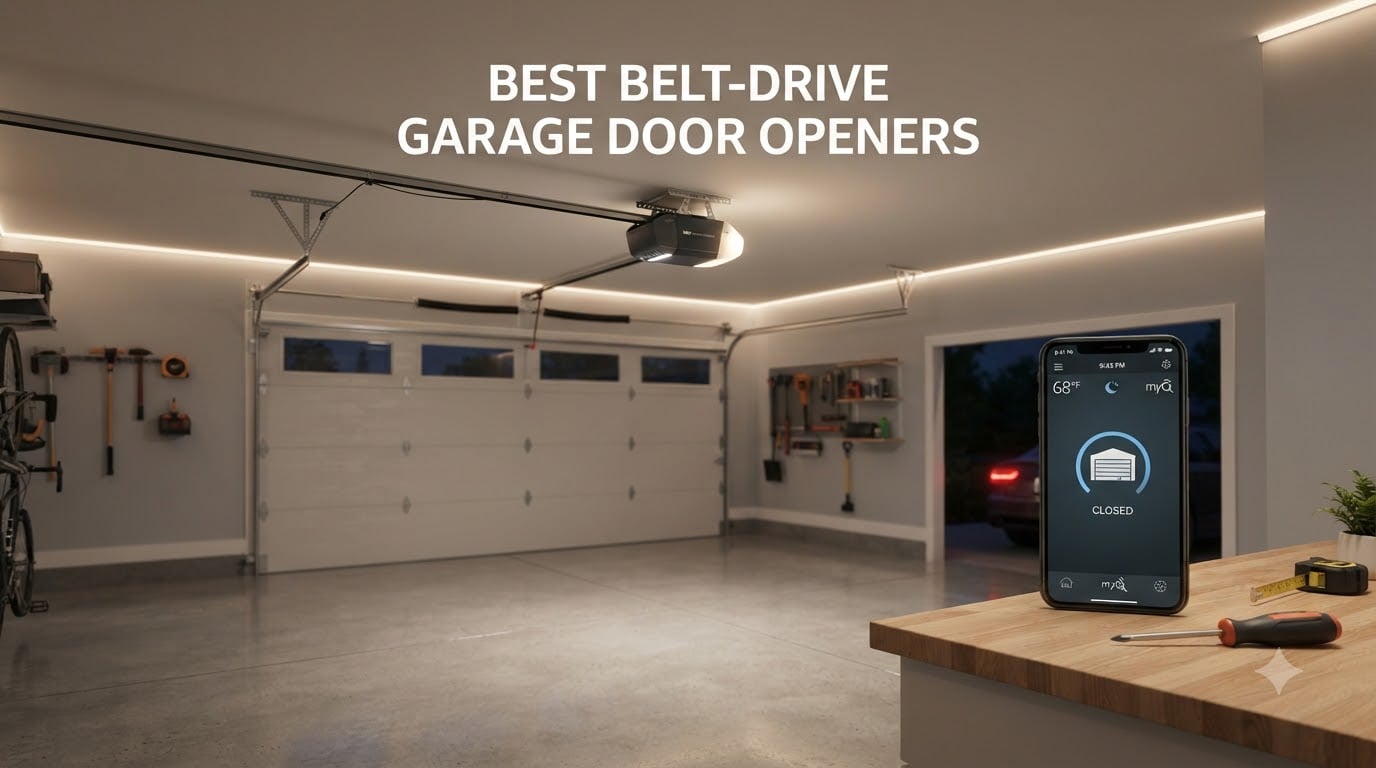 Best Belt-Drive Garage Door Openers