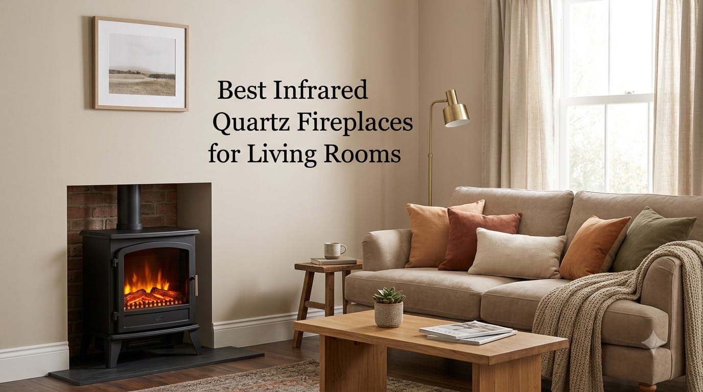 Best Infrared Quartz Fireplaces for Living Rooms